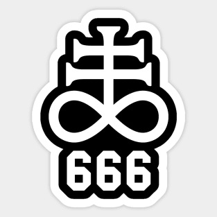 Sigil Of Leviathan 666 Sticker